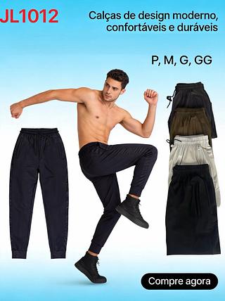24 peças cor e tamanho sortido Calça Jogger Masculina Esportiva Para Academia e Corrida Jogger pacote/cada peça R$37