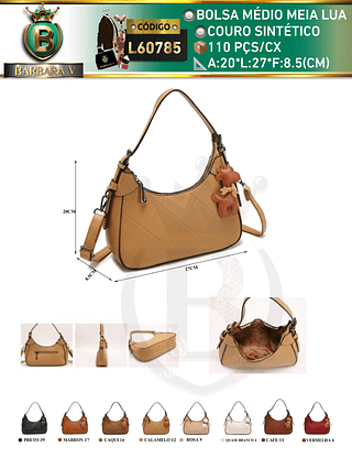 Bolsa médio meia lua （Dica ‼️Este anúncio possui compra KIT ou em pacote）