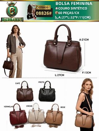 Bolsa feminina (Dica‼️Este anúncio possui compra avulsa ou em pacote)