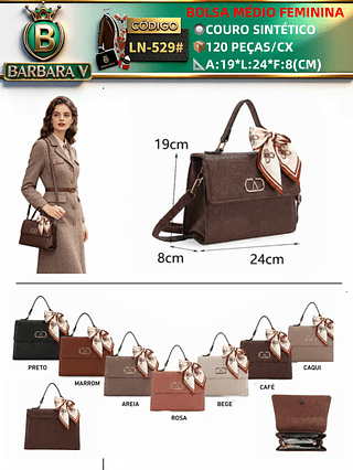 bolsa médio feminina (Dica‼️Este anúncio possui compra avulsa ou em pacote)