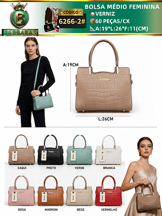 bolsa médio feminina(Dica‼️Este anúncio a compra avulso ou em pacote)