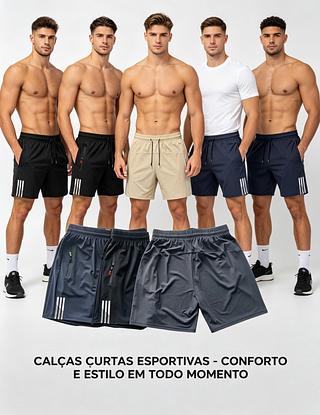 Short Masculino elastano Bermuda Praia 2 Bolsos Com Zíper Importar pacote com 24 peças cor e tamanho sortido cada peça R$25