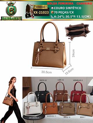 Bolsa feminina com chaveiro (Dica‼️Este anúncio a compra avulso ou em pacote）