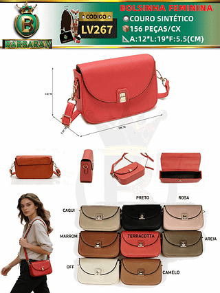 Bolsinha feminina (Dica‼️Este anúncio a compra avulso ou em pacote)
