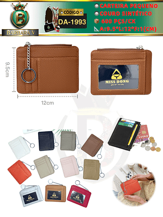 Carteira pequeno feminina 3 peças cor aleatório/cada peça R$10 (Dica‼️Este anúncio possui compra avulsa ou em pacote)