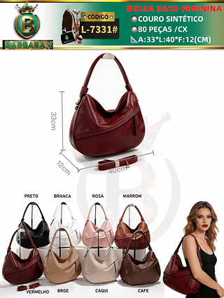 bolsa saco feminina(Dica‼️Este anúncio a compra avulso ou em pacote）