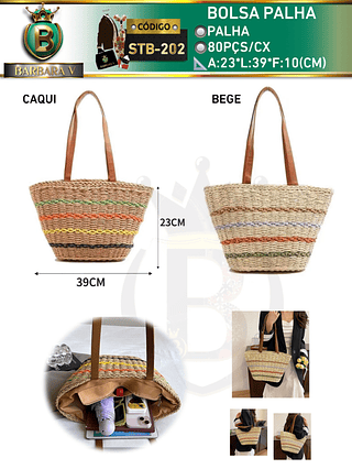 bolsa palha （Dica ‼️Este anúncio possui compra KIT ou em pacote）
