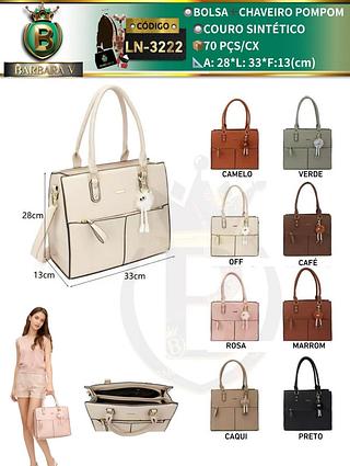 Bolsa feminina （Dica ‼️Este anúncio possui compra KIT ou em pacote）