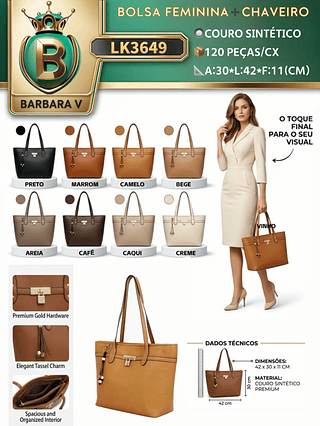 Bolsa feminina(Dica‼️Este anúncio possui compra avulsa ou em pacote)