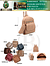 Mochila com estojo(Dica‼️Este anúncio a compra avulso ou em pacote）