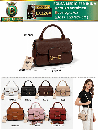 Bolsa médio feminina (Dica‼️Este anúncio possui compra avulsa ou em pacote)