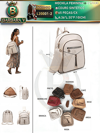 Mochila feminina➕Estojo(Dica‼️Este anúncio possui compra avulsa ou em pacote)