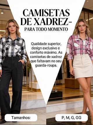 pacote 24 peças tamanho e cor sortido Camisa Xadrez Flanelado Por Fora Grosso Festa Junina Moda cada peça R$48