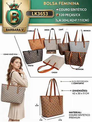 Bolsa feminina(Dica‼️Este anúncio possui compra avulsa ou em pacote)