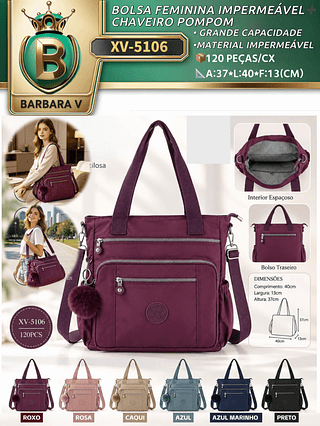 bolsa impermeável com chaveiro pompom (Dica‼️Este anúncio a compra avulso ou em pacote)