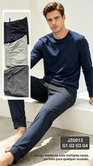 24 peças cor e tamanho sortido Calça PLUS SIZE Jogger Masculina Esportiva Para Academia e Corrida Jogger pacote/cada peça R$37