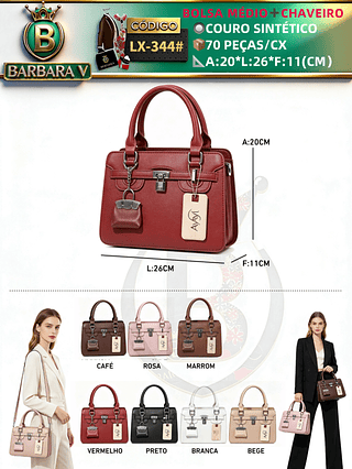 Bolsa médio feminina (Dica‼️Este anúncio possui compra avulsa ou em pacote)