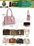Bolsa feminina com lenço （Dica ‼️Este anúncio possui compra KIT ou em pacote）