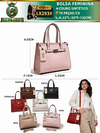 Bolsa feminina (Dica‼️Este anúncio possui compra avulsa ou em pacote)