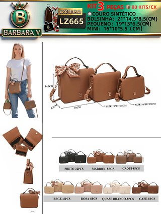 Kit 3 Peças bolsinha(Dica‼️Este anúncio a compra KIT ou em PACOTE）