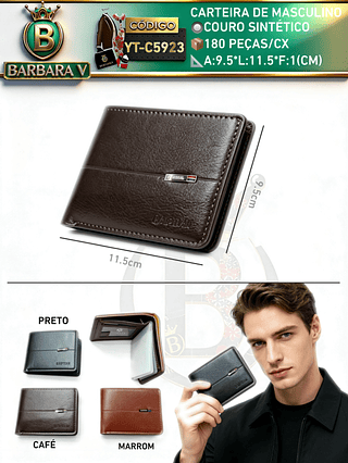 carteira masculino （Dica ‼️Este anúncio possui compra kit ou em pacote)