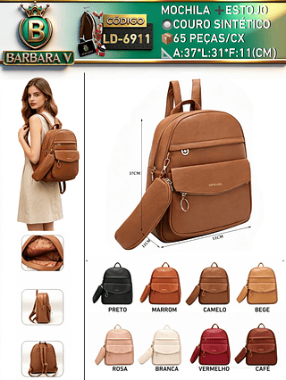 mochila com estojo （Dica ‼️Este anúncio possui compra avulso ou em pacote）