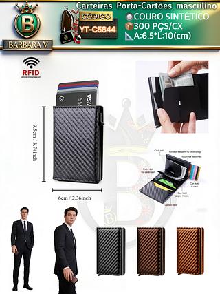 Carteiras Porta-Cartões masculino 3 peças cor aleatório/cada peça R$12(Dica‼️Este anúncio possui compra avulsa ou em pacote)