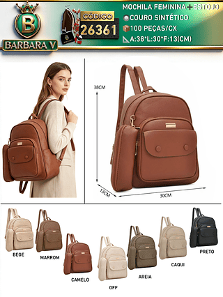 mochila com estojo （Dica ‼️Este anúncio possui compra avulso ou em pacote）