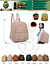 Mochila feminina (Dica‼️Este anúncio a compra avulso ou em pacote）