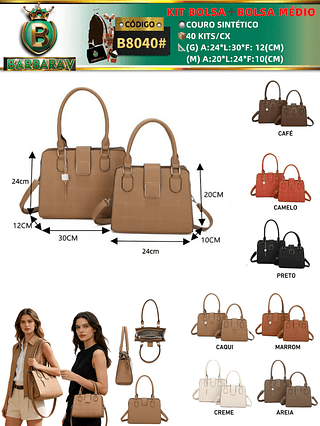 KIT BOLSA➕BO LSA MEDIO（Dica ‼️Este anúncio possui compra KIT ou em pacote）