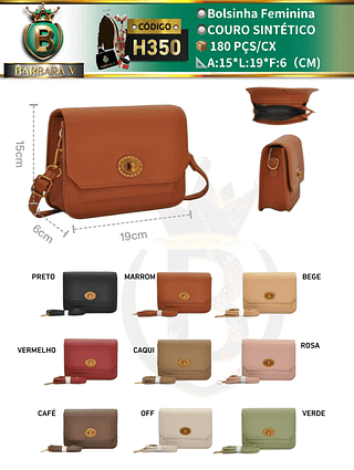 Bolsinha feminina （Dica ‼️Este anúncio possui compra KIT ou em pacote）