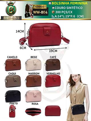 Bolsinha feminina（Dica ‼️Este anúncio possui compra KIT ou em pacote）