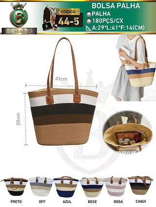 bolsa palha （Dica ‼️Este anúncio possui compra KIT ou em pacote）