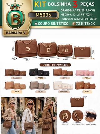 Kit 3 Peças bolsinha(Dica‼️Este anúncio a compra KIT ou em PACOTE）
