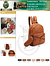 mochila feminina com estojo (Dica‼️Este anúncio a compra avulso ou em pacote）