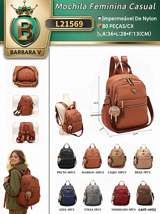 mochila impermeável com chaveiro(Dica‼️Este anúncio a compra avulso ou em pacote)