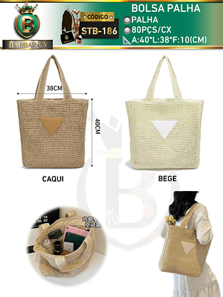 bolsa palha （Dica ‼️Este anúncio possui compra KIT ou em pacote）