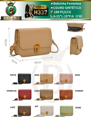 Bolsinha feminina （Dica ‼️Este anúncio possui compra KIT ou em pacote）