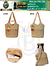 bolsa palha （Dica ‼️Este anúncio possui compra KIT ou em pacote）