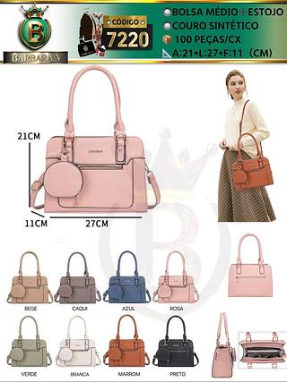 Bolsa medio com estojo （Dica ⚠️Este anúncio possui compra avulsa ou em pacote）