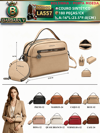 Bolsa baú pequeno com porta moeda(Dica‼️Este anúncio a compra avulso ou em pacote)
