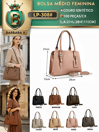 bolsa médio feminina (Dica‼️Este anúncio possui compra avulsa ou em pacote)