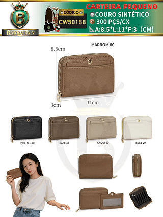 Carteira pequeno feminina 3 peças cor aleatório/cada peça R$12.00(Dica‼️Este anúncio possui compra avulsa ou em pacote)