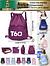 Saco vira mochila T60/Pacote com 15 Peças cor sortido/Cada peça R$32.00