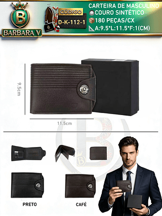 carteira masculino （Dica ‼️Este anúncio possui compra kit ou em pacote)