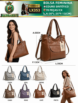 Bolsa feminina (Dica‼️Este anúncio possui compra avulsa ou em pacote)