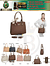 Bolsa feminina com lenço (Dica‼️Este anúncio a compra avulso ou em pacote）