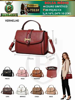 bolsa médio feminina(Dica‼️Este anúncio a compra avulso ou em pacote)