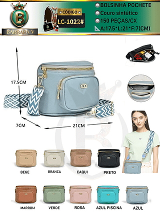 Bolsinha pochete （Dica ⚠️Este anúncio possui compra avulsa ou em pacote）